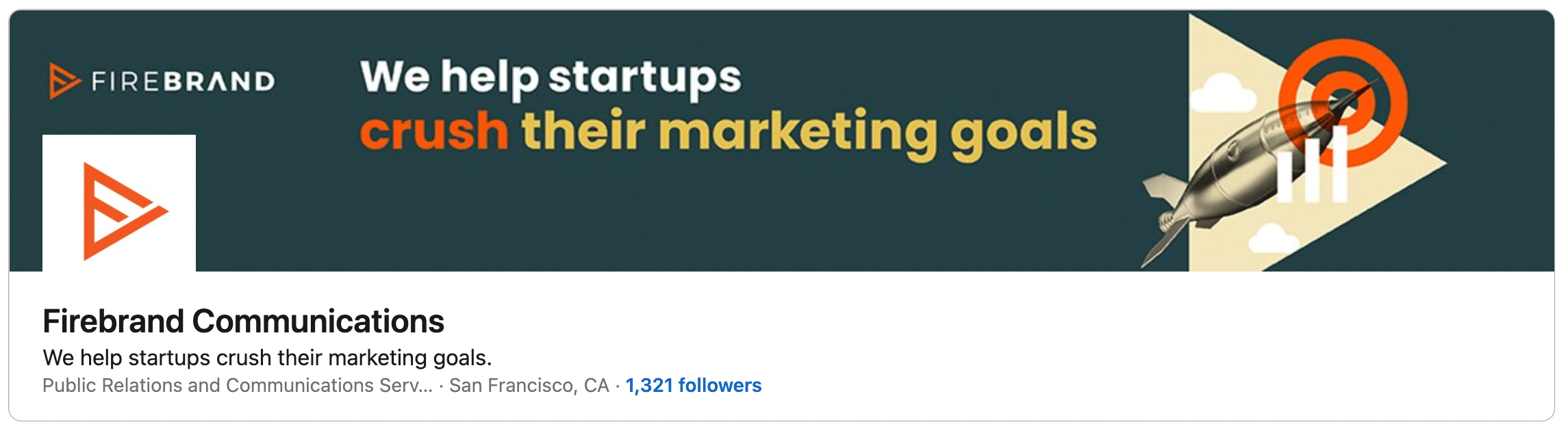Firebrand-linkedin-company-profile-page LinkedIn Company Profile Page