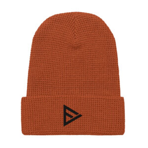 Waffle Beanie - Orange