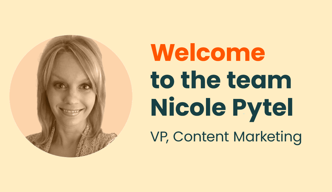 Welcome to the team Nicole Pytel - Firebrand VP, Content Marketing
