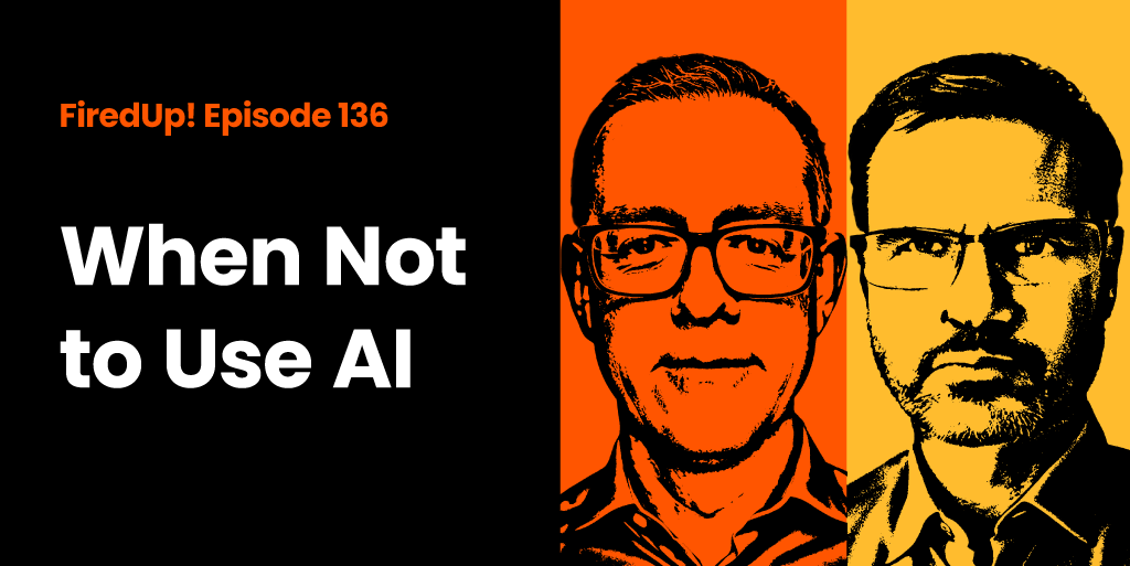 When Not to Use AI in Marketing